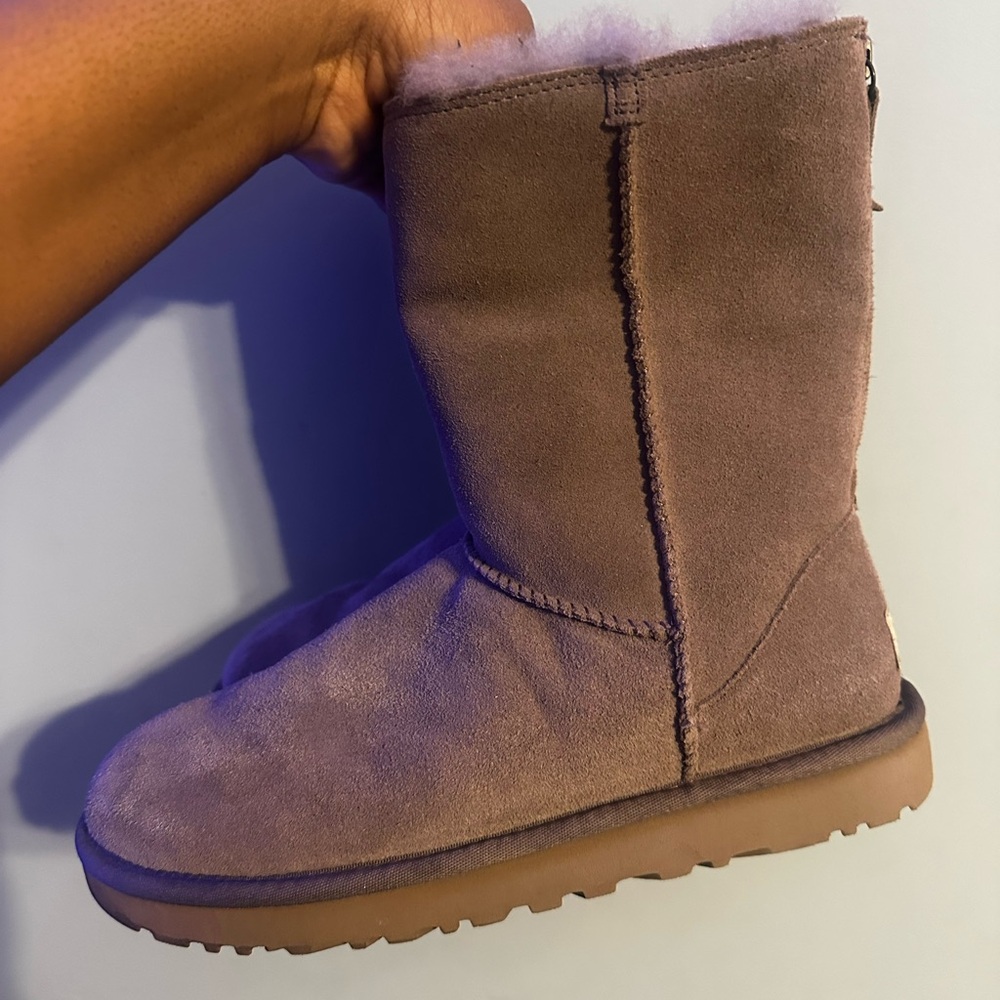 UGG Classic Tan Suede Winter Boots